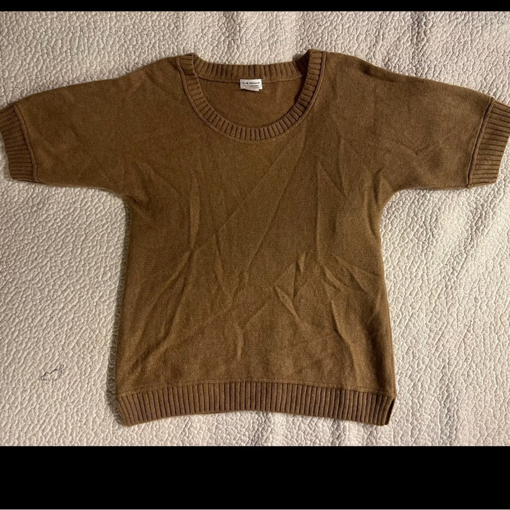 Club Monaco Brown Italian Cashmere Sweater